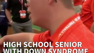 High School Senior With Down Syndrome Meets Clemson Coach Dabo Swinney