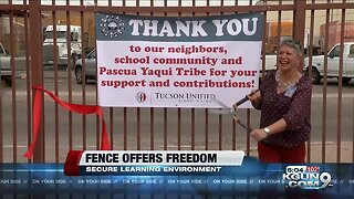 New fence opens opportunities at Tucson school