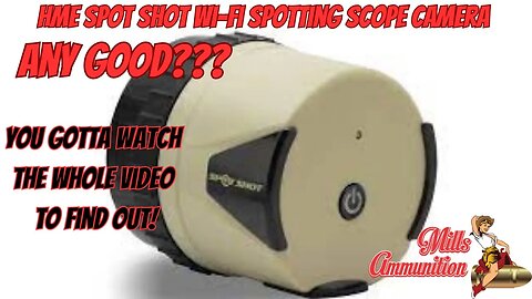HME Wi-fi Spotting Scope Camera. Is it any GOOD??