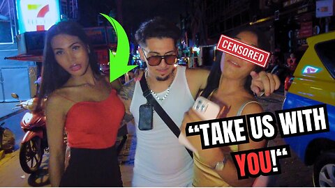 PICKING UP LADYBOYS IN PATTAYA! - 🇹🇭( Thailand Nightlife)