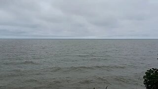 Lake Erie After the Fierce Thunderstorms ~ August 25, 2023