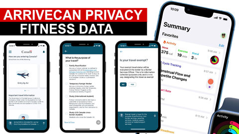 ArriveCan App Fitness Data Privacy Commission