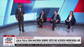 Lula conversará com Macron sobre veto de acordo entre Mercosul e União Europeia