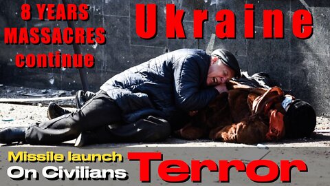 Terror in Ukraine - Tochka-U-Missile attack in Donetsk 14. March 2022 - Terror (Deutsche Untertitel)