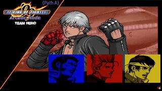 The King of Fighters 99: Arcade Mode - Team Hero (Path A)