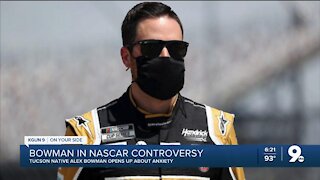 Alex Bowman opens up about anxiety