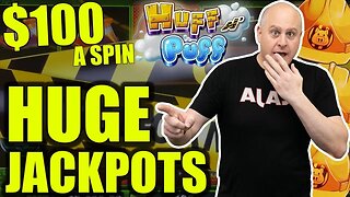 High Limit Huff N Puff Spins in Las Vegas!