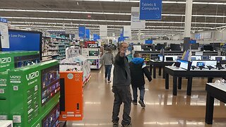 Santa Tracts in Walmart