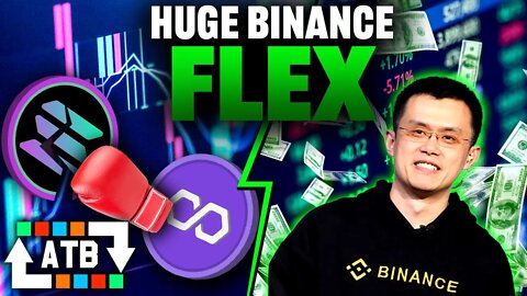 HUGE Binance Flex (MATIC Claps Back Haters)