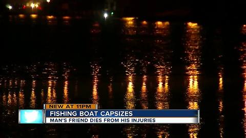 Fisherman dies after boat capsizes off St. Pete, survivor speaks out