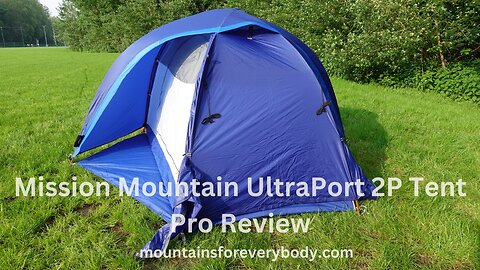 Mission Mountain UltraPort 2P Tent Pro Review (Incredibly Affordable Tent)