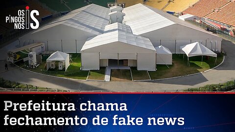 SP mantém hospital de campanha quase vazio em funcionamento