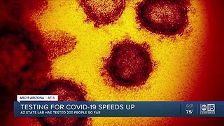 Testing for COVID-19 speeds up in Arizona