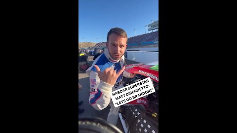 NASCAR Driver: 'Let's Go Brandon'