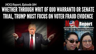 Whether through writ of quo warranto or Senate trial, Trump MUST focus on voter fraud evidence