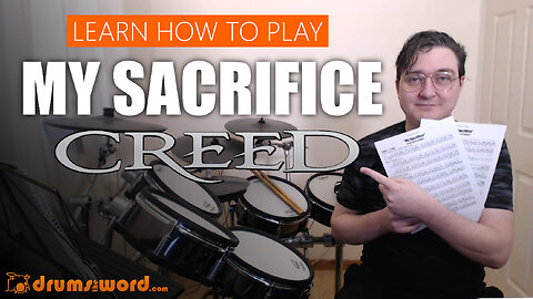 ★ My Sacrtifice (Creed) ★ Drum Lesson PREVIEW | How To Play Song (Scott Phillips)