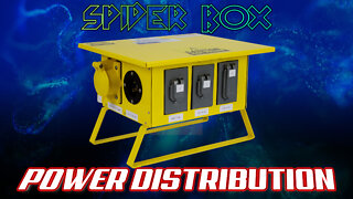 Spider Box Portable Power Distribution for Construction, Concerts, Shows