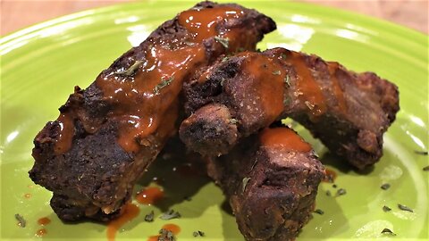 Fried Baby Back Ribs Buffalo Style | Moonshine's Roadhouse Cook Off