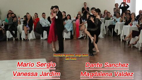 #show #tango #milonga #saopaulo Dante Sanchez & Magdalena Valdez Mario Sergio & Vanessa Jardim