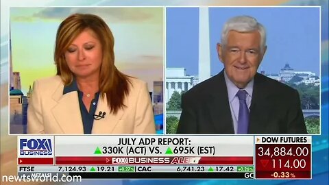 Newt Gingrich on Fox Business Channel's Mornings with Maria | August 4, 2021