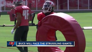 Jason Pierre-Paul going against Eli Manning for the first time as Buccaneers face Giants