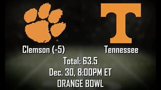 Tennessee vs Clemson Prediction, Picks & Odds | Orange Bowl Betting Advice & Tips | Dec 30