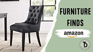 Unbelievable Finds on Amazon: Furniture Haul | Chairs and Lamps!