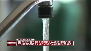 City of Detroit, state announce plan to restart water service amid coronavirus outbreak