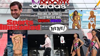 Adidas & Sports Illustrated REPLACE WOMEN with a MALE model they're ERASING WOMEN all for pride