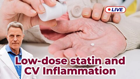 Low-dose statin and CV Inflammation