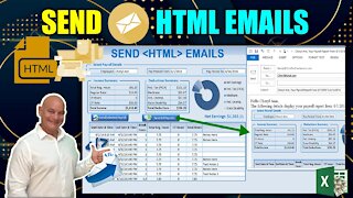 Create this Excel Payroll Manager & Send Employee HTML Emails In One Click
