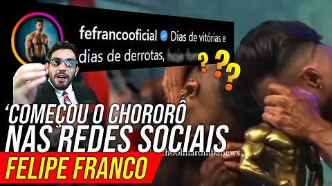 FE FRANCO SE PRONUNCIA APÓS DERROTA...