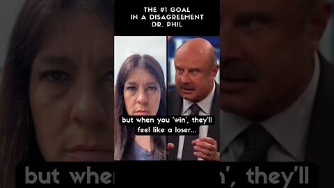 The #1 Goal in an Argument (NOT to Win)🤔| Dr. Phil #shorts #relationship #relatable #couplegoals