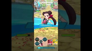 Pokémon Masters EX - Sync or Swim! Boss Battle Gameplay (The Girl in Black and White Event)
