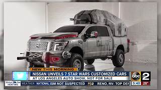 Nissan unveils 7 Star Wars customized cars