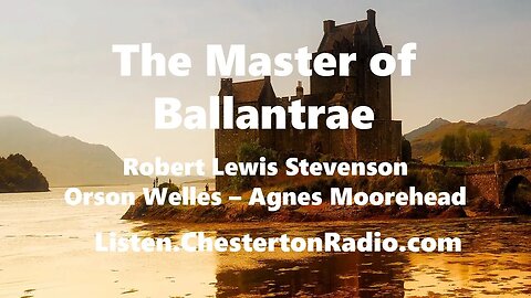 The Master of Ballantrae - Robert Lewis Stevenson - Orson Welles - Agnes Moorehead