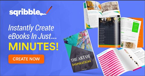 Sqribble Review - Sqribble Demo - Creates Stunning eBooks In Just 5 Minutes