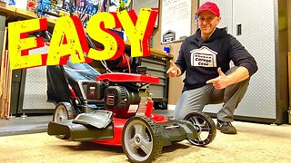 BEFORE YOU UNBOX & ASSEMBLE A POWERSMART 209cc LAWN MOWER, WATCH THIS!
