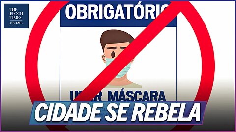 Cidade proíbe obrigatoriedade de v████ e máscaras