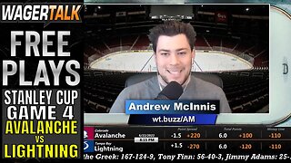 NHL Stanley Cup Best Bets, Picks & Predictions | Avalanche vs Lightning Game 4 | NHL Prop Play 6/22