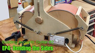 Bending Acoustic Guitar Sides | Using my Homemade Side Bender