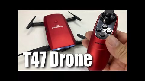 GoolRC T47 FPV Drone Foldable with Wifi Camera Live Video Review