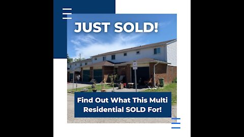 ‼‼Find Out What This Multi-Residential SOLD For‼‼ 1132 Upper Welland