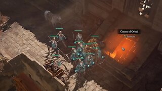 Diablo 4 Crypts of Orbei - Varshan The Conume boss fight