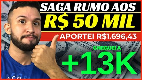 RUMO AOS R$50MIL - Comprei mais 85 cotas e cheguei aos 13K EM PATRIMÔNIO (SETEMBRO) #nuinvest