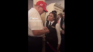 TRUMP❤️🇺🇸🥇GIVES GREAT TIPS HIS AMAZING STAFF💙🇺🇸🏰⛳️🏌️🏆⭐️