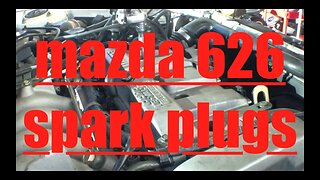 SIMPLE FOLLOW Replace spark plugs distributor cap rotor Mazda 626 √ Fix it Angel