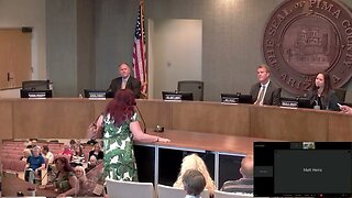 BRAVE Citizen Speaks Out AGAINST Pima County Board of Supervisors - Part 5