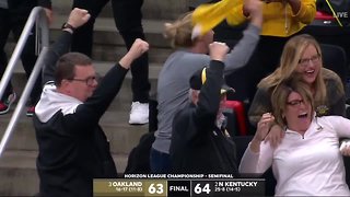 Oakland's Greg Kampe said he called a timeout in attempt to prevent NKU buzzer-beater