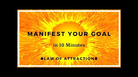 10 Minute Manifestation Meditation (Powerful Visualisation)